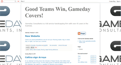 Desktop Screenshot of gamedayconsultants.blogspot.com