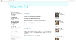 Desktop Screenshot of petersen911.blogspot.com