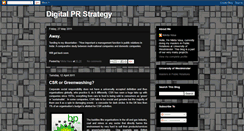 Desktop Screenshot of digitalprstrategy.blogspot.com