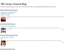 Tablet Screenshot of careerchannel.blogspot.com