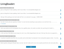 Tablet Screenshot of livingdeadart.blogspot.com