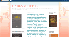 Desktop Screenshot of habeas-corpus-colombia.blogspot.com