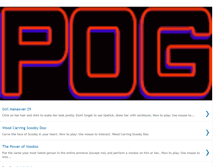 Tablet Screenshot of poggamesflash.blogspot.com