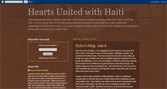 Desktop Screenshot of heartsunitedwithhaiti.blogspot.com