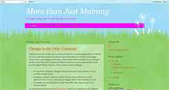 Desktop Screenshot of morethanjustmummy.blogspot.com