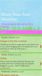 Mobile Screenshot of morethanjustmummy.blogspot.com