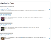 Tablet Screenshot of maninthechair.blogspot.com