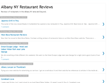 Tablet Screenshot of albany-ny-restaurants.blogspot.com