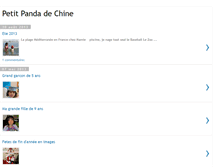 Tablet Screenshot of petit-panda-de-chine.blogspot.com