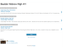 Tablet Screenshot of hebrewhighboulder.blogspot.com