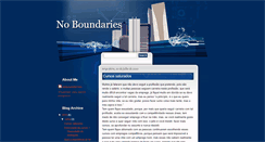 Desktop Screenshot of no-boundaries-its.blogspot.com