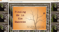 Desktop Screenshot of meinthemadness.blogspot.com