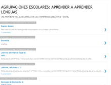 Tablet Screenshot of agrupacionesescolarespel.blogspot.com