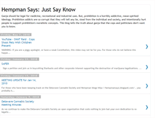 Tablet Screenshot of hempmansays.blogspot.com