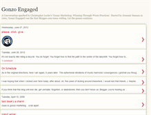 Tablet Screenshot of gonzoengaged.blogspot.com
