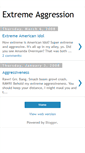 Mobile Screenshot of extreme-aggression.blogspot.com