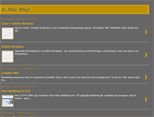 Tablet Screenshot of inmaxmind.blogspot.com