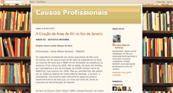 Desktop Screenshot of causosprofissionais.blogspot.com