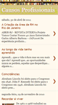 Mobile Screenshot of causosprofissionais.blogspot.com
