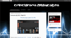 Desktop Screenshot of concursosdjsymaquetas.blogspot.com