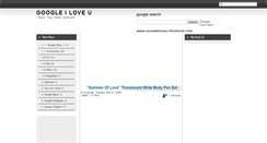 Desktop Screenshot of googleiloveu.blogspot.com