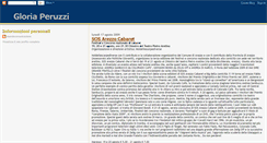 Desktop Screenshot of gloriaperuzzi.blogspot.com