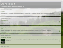 Tablet Screenshot of lifeasiseeit-sandi.blogspot.com