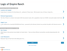 Tablet Screenshot of logicofempireranch.blogspot.com