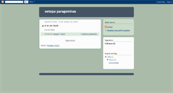Desktop Screenshot of eetepaparagominas.blogspot.com
