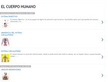 Tablet Screenshot of cuerpohumanoteoria.blogspot.com