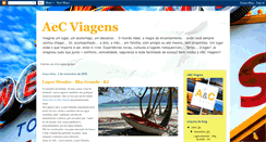 Desktop Screenshot of aecviagens.blogspot.com