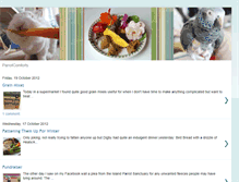 Tablet Screenshot of parrotcomforts.blogspot.com