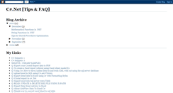 Desktop Screenshot of myarticles-csharpnetstuff.blogspot.com