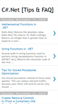 Mobile Screenshot of myarticles-csharpnetstuff.blogspot.com