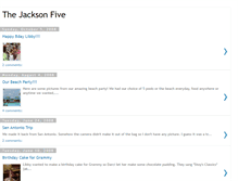 Tablet Screenshot of myjacksonfive.blogspot.com