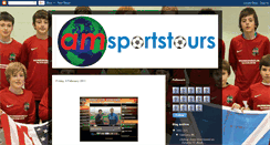 Desktop Screenshot of amsportstours.blogspot.com