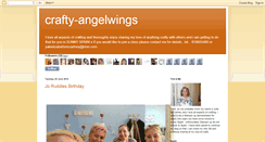 Desktop Screenshot of crafty-angelwings.blogspot.com