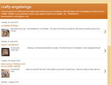 Tablet Screenshot of crafty-angelwings.blogspot.com