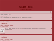 Tablet Screenshot of msgingerparker.blogspot.com