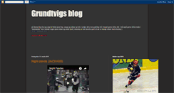 Desktop Screenshot of grundtvigsblog.blogspot.com
