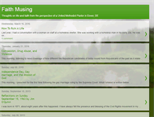 Tablet Screenshot of faithmusing.blogspot.com