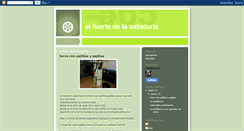 Desktop Screenshot of fuertesabiduria.blogspot.com