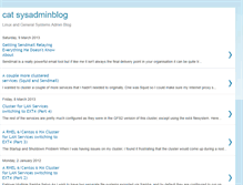 Tablet Screenshot of catsysadminblog.blogspot.com