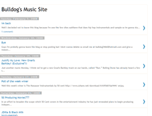 Tablet Screenshot of bulldogsmusicsite.blogspot.com