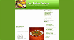 Desktop Screenshot of easyindianrecipe.blogspot.com