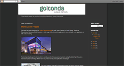Desktop Screenshot of golcondanews.blogspot.com