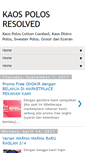 Mobile Screenshot of kaospolosresolved.blogspot.com