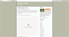 Desktop Screenshot of dryae.blogspot.com