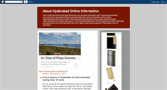 Desktop Screenshot of hyderabadonlineinfo.blogspot.com