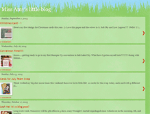 Tablet Screenshot of missamyslittleblog.blogspot.com
